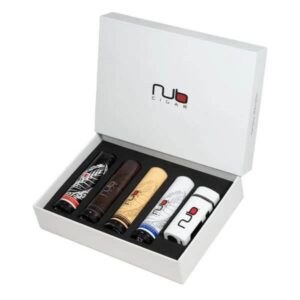 Nub Tubos Variety Sampler with electric lighter